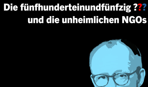 Die fünfhunderteinundfünfzig ??? und die unheimlichen NGOs